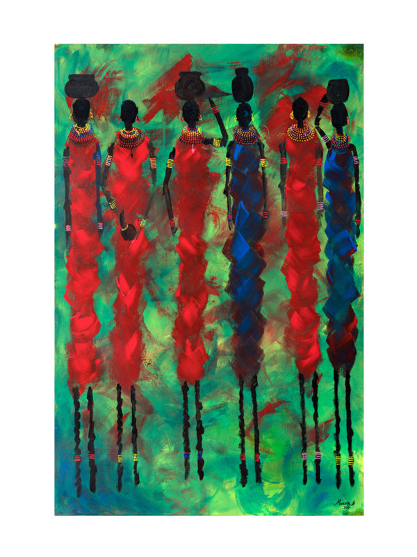 Masai girls By Mwenye
