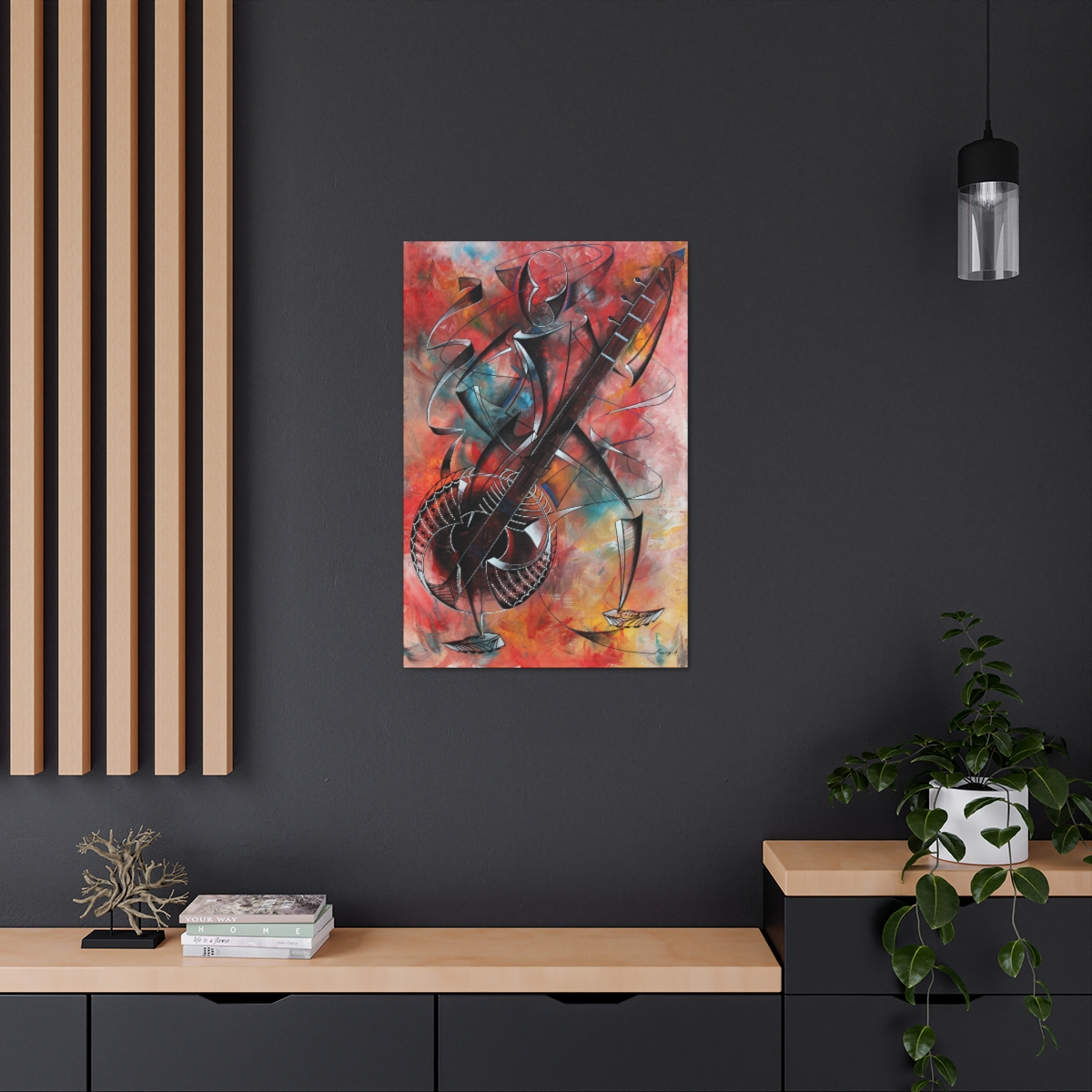 Sounds of Zeze Large Print on Canvas - ArtbyAbu